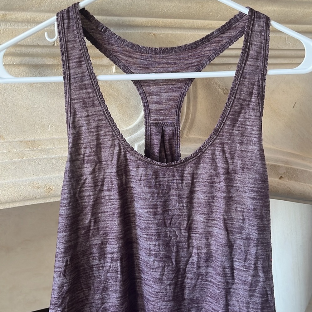 Lululemon purple tank top